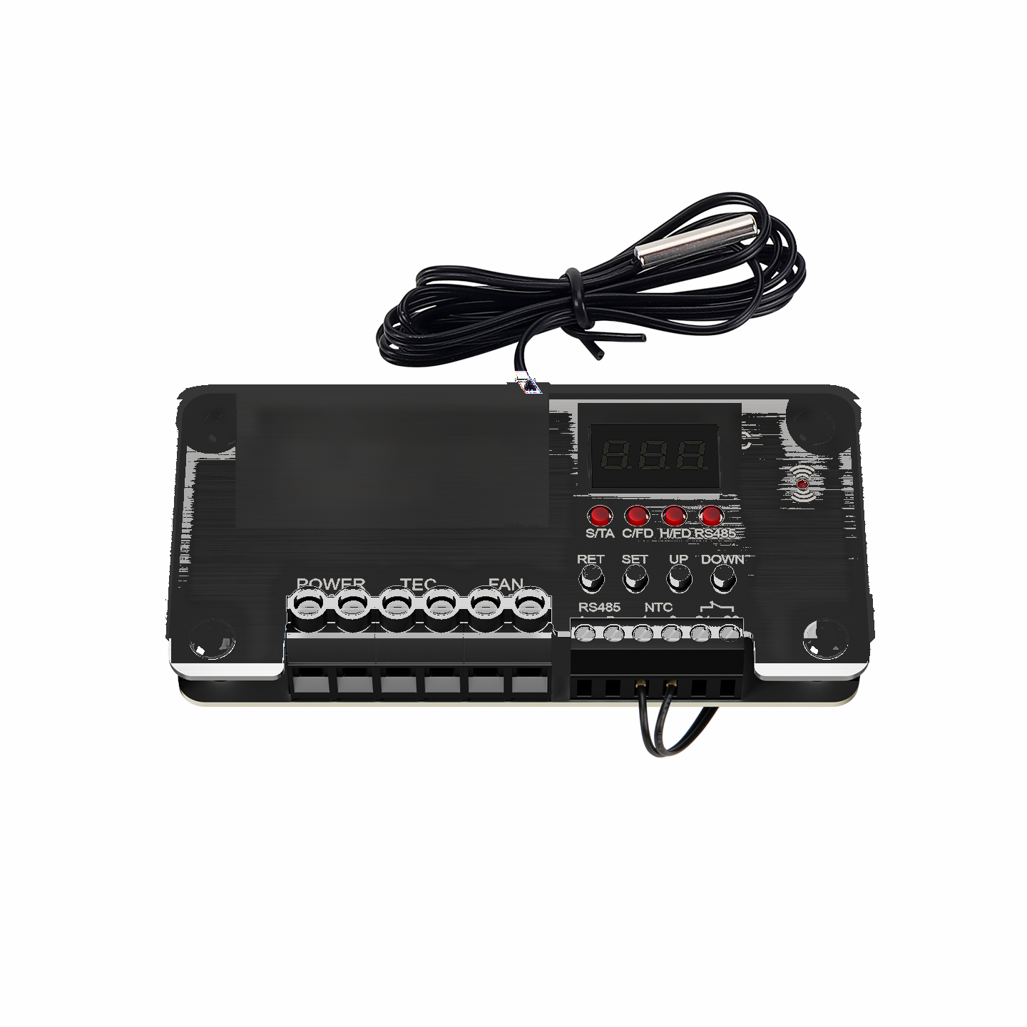 ETC80-HB TEC controller, black anodized